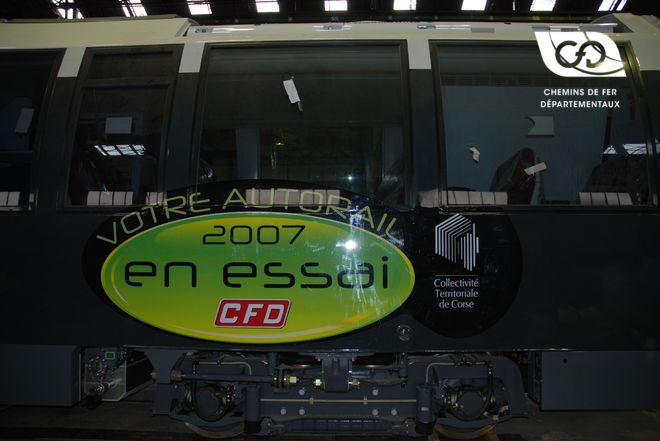 aMG railcar