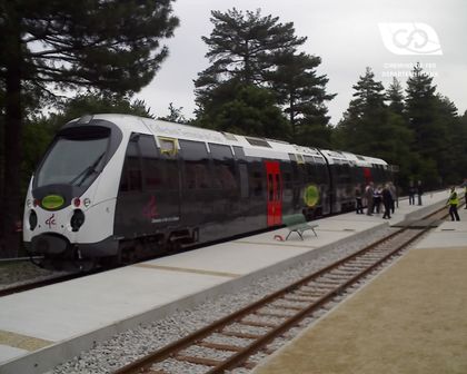 aMG railcar