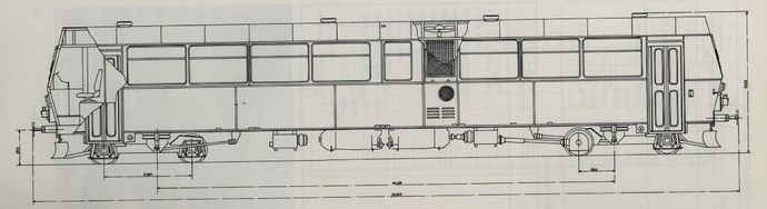 Autorails Series 1200, (Scale 1/86th)