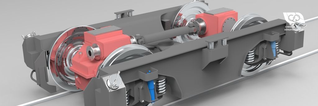 CFD bogie for BB locomotive