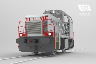 CFD Diesel shunter Type B with diesel electric traction system CFD Diesel shunter Type B with diesel electric traction system