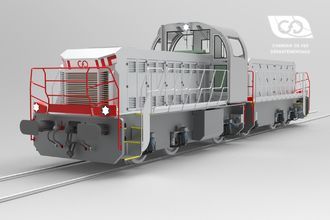 CFD Diesel Shunter Type F with electric traction
