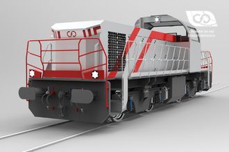 Diesel locomotive CFD Type BB with electric traction