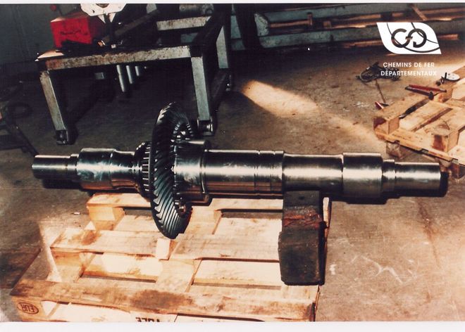 Drive axle metric track Drive axle metric track