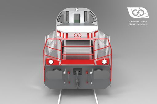Front View CFD Shunter Type F DE