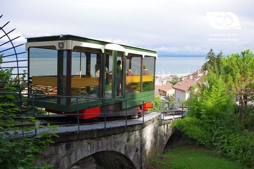 Funicular vehicle of Thonon-les-Bains Funicular vehicle of Thonon-les-Bains