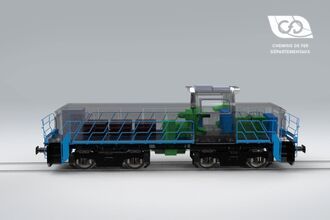 Hybrid and 100% electric locomotive Hybrid and 100% electric locomotive