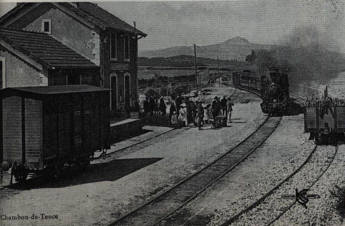 In Chambon-de-Tence.