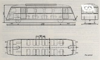 Light railcars for normal, low-traffic lanes