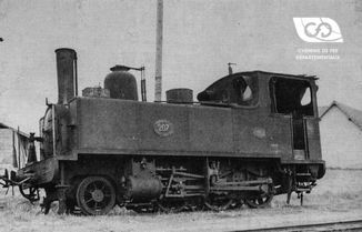Locomotives with front carrying axle; type 200