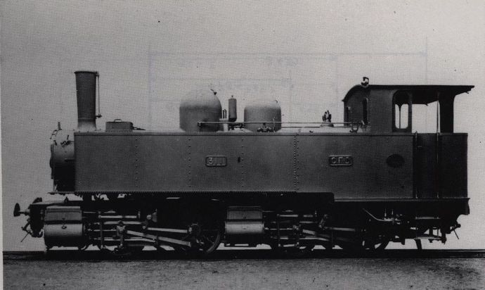 Mallet locomotive no. 311, ex works