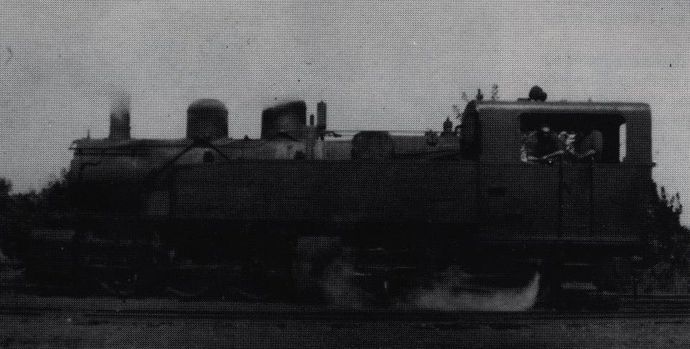 Mallet locomotive series 409-410 in Saint-Agrève station Mallet locomotive series 409-410 in Saint-Agrève station