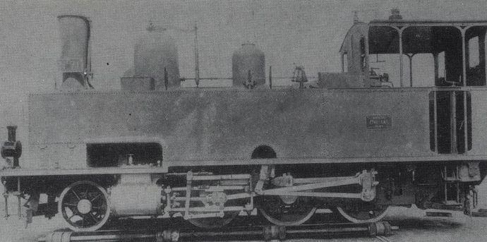Manufacturer's photograph of locomotive 130 No. 71 (Series 68-78), type I.G. Manufacturer's photograph of locomotive 130 No. 71 (Series 68-78), type I.G.
