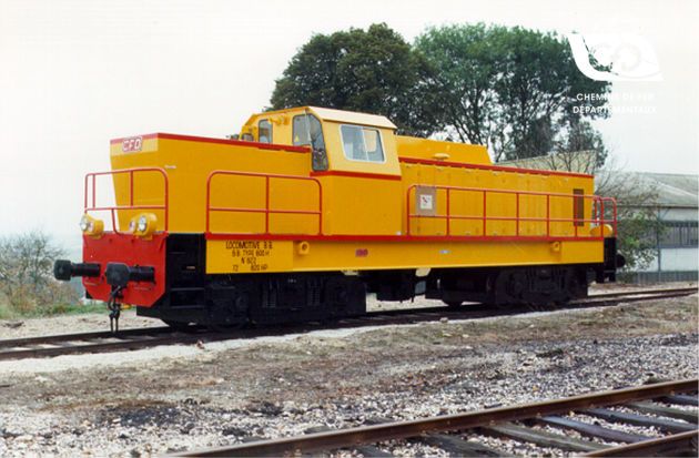 Old Locomotive BB 800H CFD