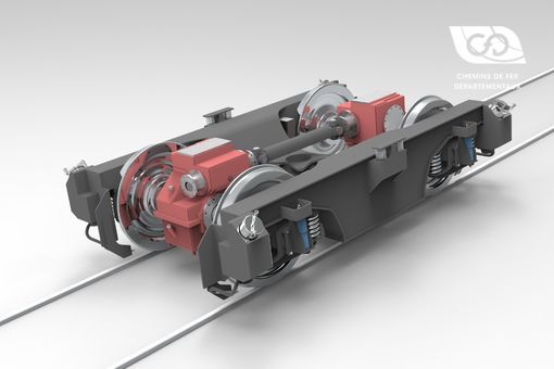 Perspective Bogie locomotive BB Perspective Bogie locomotive BB