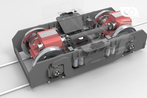 Profile bogie Pennsylvania metric gauge Profile bogie Pennsylvania metric gauge