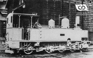 Radial rear axle locomotives; Corsican type