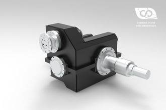 Railway gearbox CFD PR23.