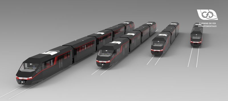 Range of CFD 2-axled railcars Range of CFD 2-axled railcars