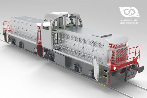 Rear View Shunter Type F DE