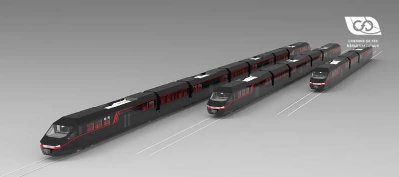 The CFD range of articulated railcars with CFD bogies