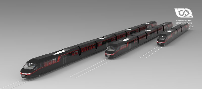 The CFD range of articulated railcars with CFD bogies The CFD range of articulated railcars with CFD bogies