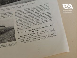 The constitution of modern diesel locomotives