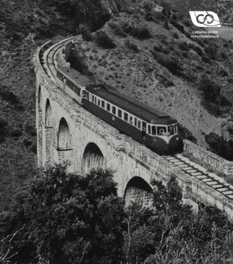 The lines and tracks of the Corsican network