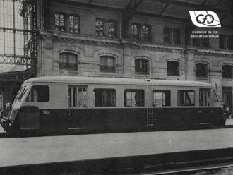 The railcars of the C.F.D. de Montmirail workshops