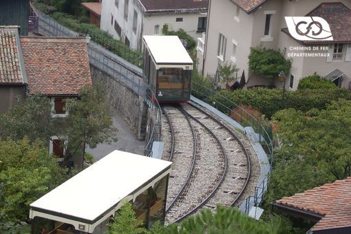 Thonon-les-Bains funicular railway siding Thonon-les-Bains funicular railway siding