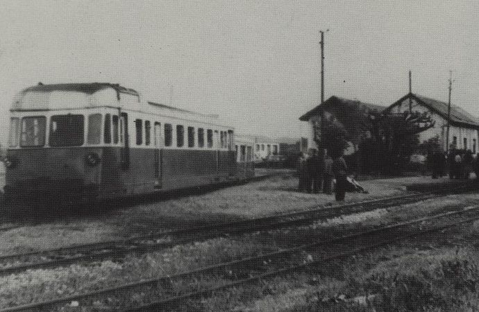 View of the Corte station on the north side showing the depot and the workshops. (Photo C. SCHNABEL)